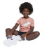 Camiseta adidas Lk Adrpt Infantil Marrón