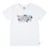 Camiseta Levi's Lvg Ss Batwing Fill Niña Blanco Brillante