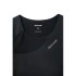 Camiseta de Trail Nnormal Cropped Top Mujer Negro