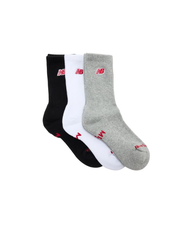 Calcetines New Balance Kids Patch Logo Crew 3...
