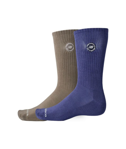 Calcetines New Balance Circular Logo Crew 2 Pack As2