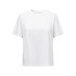 Camiseta Only Onlonly S/S Jrs Mujer White