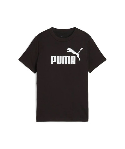 Camiseta Puma Essentials No. 1 Logo G, Black, Niña