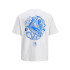 Camiseta Jack and Jones Jorsnake Hombre Bright White