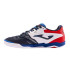 Botas De Fútbol Joma Cancha 2402 Blanco Royal Indoor Hombre