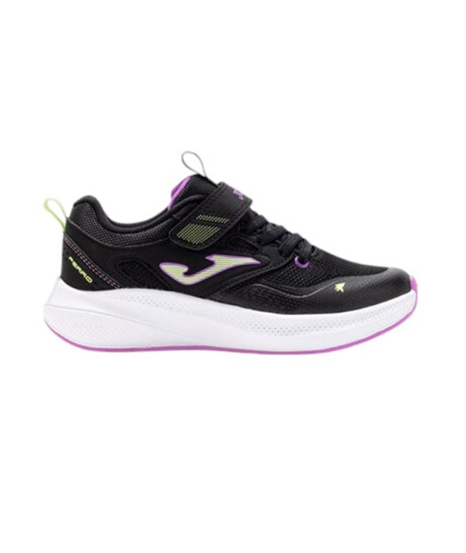 Zapatillas Joma Ferro Jr 2541 Negro Rosa Infantil