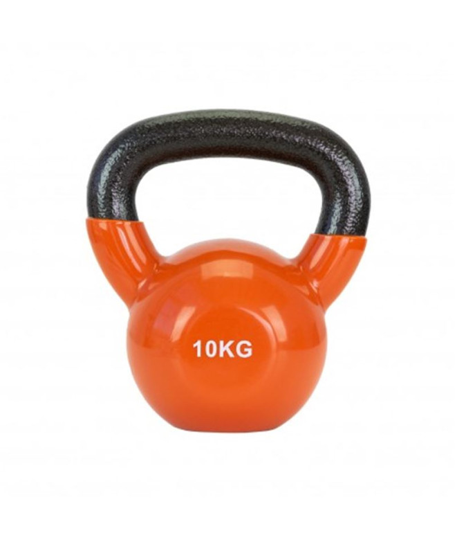Kettlebell Neopreno Kirol 10Kg Enebe Naranja