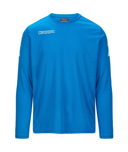 Sudadera Fútbol Portero Kappar Hombre Azul Fluorescente