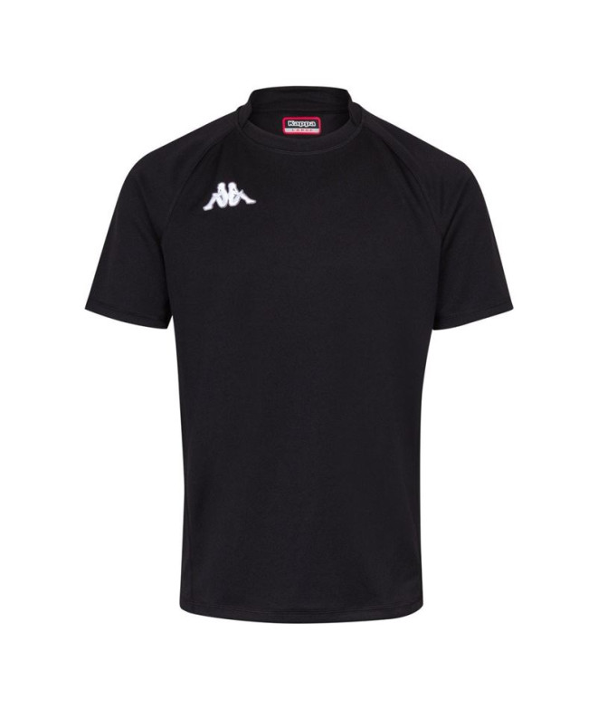 Camiseta Rugby Kappa Telese Hombre Black