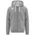 Sudadera Kappa Banto Hombre Gris Melange