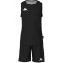 Conjunto Baloncesto Kappa Dancosi Hombre Black/White