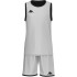 Conjunto Baloncesto Kappa Dancosi Hombre Black/White