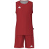 Conjunto Baloncesto Kappa Dancosi Hombre Red/White