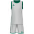 Conjunto Baloncesto Kappa Dancosi Hombre Green/White