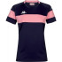 Camiseta de Fútbol Kappa Dareta Mujer Blue Marine/Pink