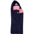 Camiseta de Fútbol Kappa Dareta Mujer Blue Marine/Pink