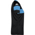 Camiseta de Fútbol Kappa Dareta Mujer Black/Blue Sky