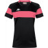 Camiseta de Fútbol Kappa Dareta Mujer Black/Fuchsia
