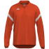 Sudadera Fitness Kappa Dolvole Hombre Orange Flame/White
