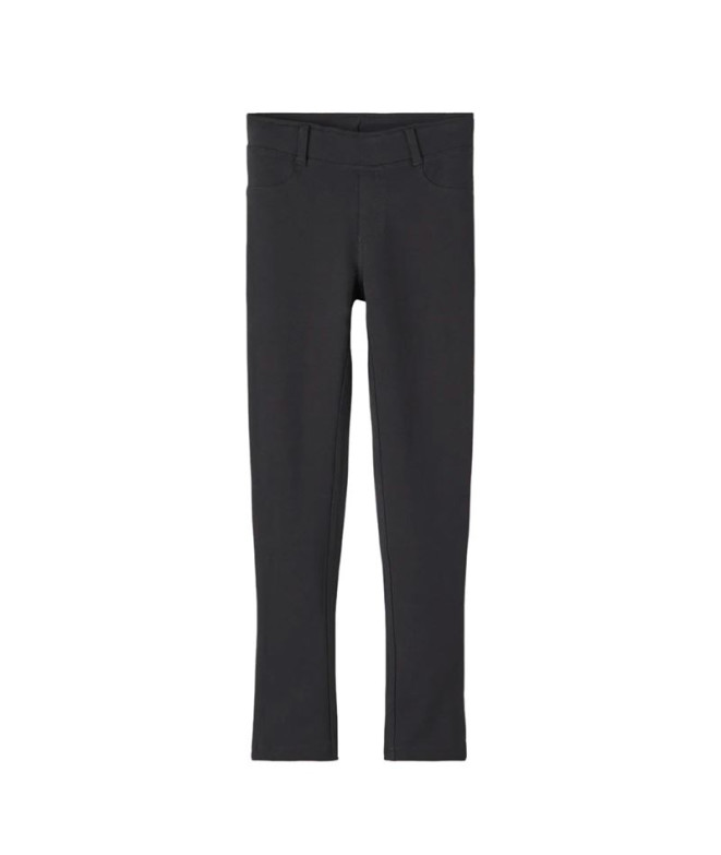 Pantalón Name it fjavi Solid Unb N Black Infantil