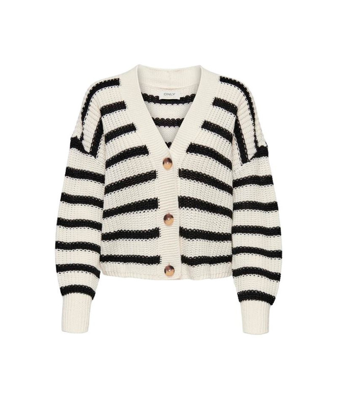 Sudadera Only Onlcarolnice Stripe Cardigan...