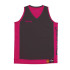 Camiseta de Baloncesto Spalding Reversible Tank Hombre Fucsia/Negro