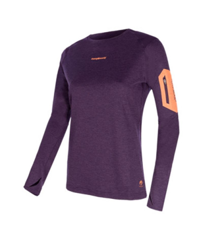 Camiseta Trx2 WM Pro Long Mujer Uva gótica