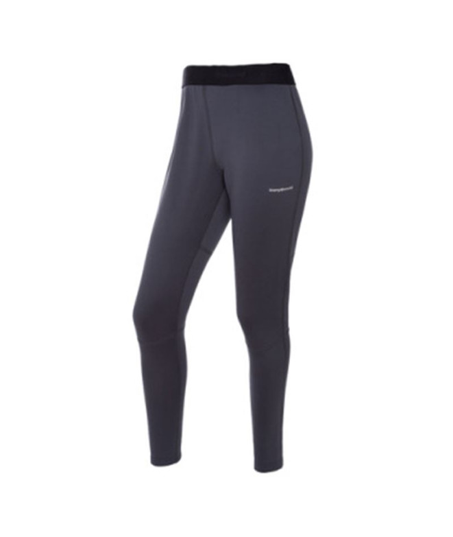 Pantalón Trangoworld Largo Siscar Mujer Negro