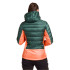 Chaqueta Trangoworld Rulhe Mujer Verde Oscuro/Naranja