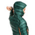 Chaqueta Trangoworld Rulhe Mujer Verde Oscuro/Naranja