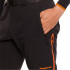 Pantalones Largos Trangoworld Mourelle Dr Hombre Caviar/Naranja Vibrante