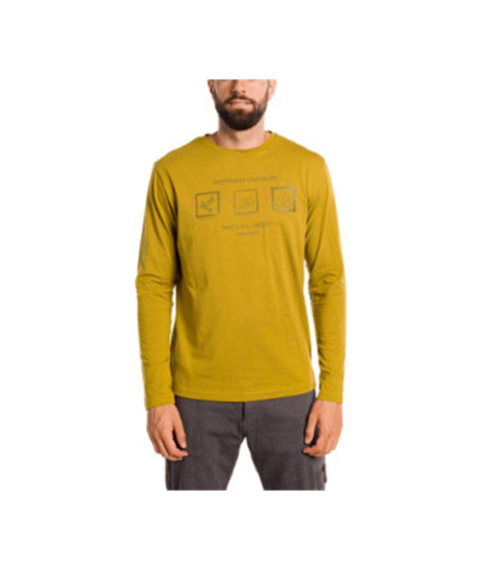 Camiseta Trangoworld Gerena Hombre Oliva color crudo