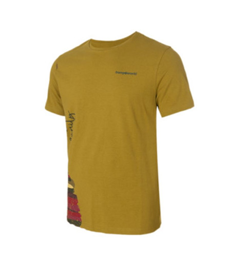 Camiseta Trangoworld Tolarp Hombre Oliva color crudo