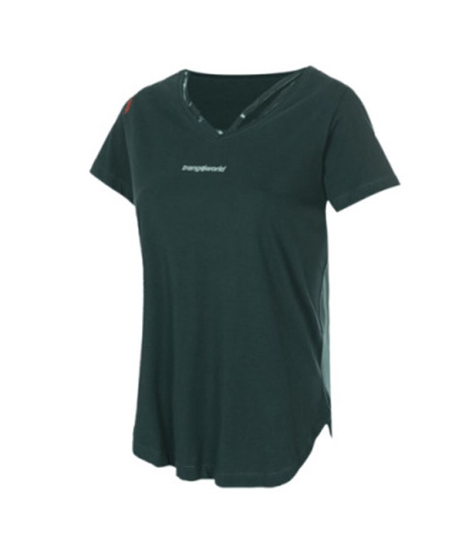 Camiseta Trangoworld Garbi Comb Mujer Pino...