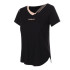 Camiseta Trangoworld Garbi Comb Mujer Caviar
