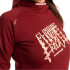 Sudadera Trangoworld Rosendal Mujer Cabernet/Melocotón pálido