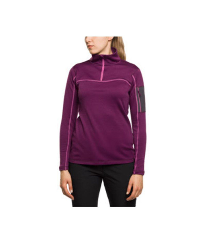 Pullover Trangoworld Figarol Mujer Ciruela...