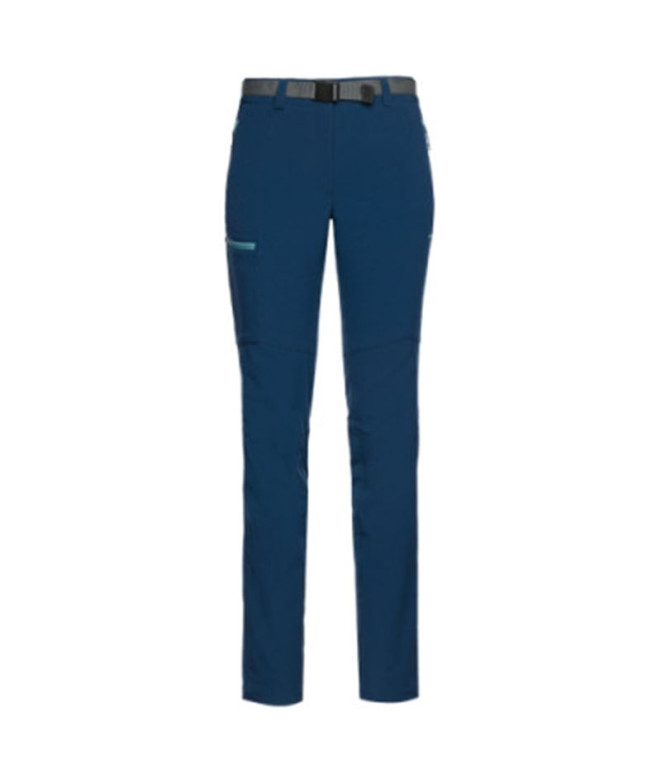Pantalones Largos Trangoworld Parana Mujer Azul