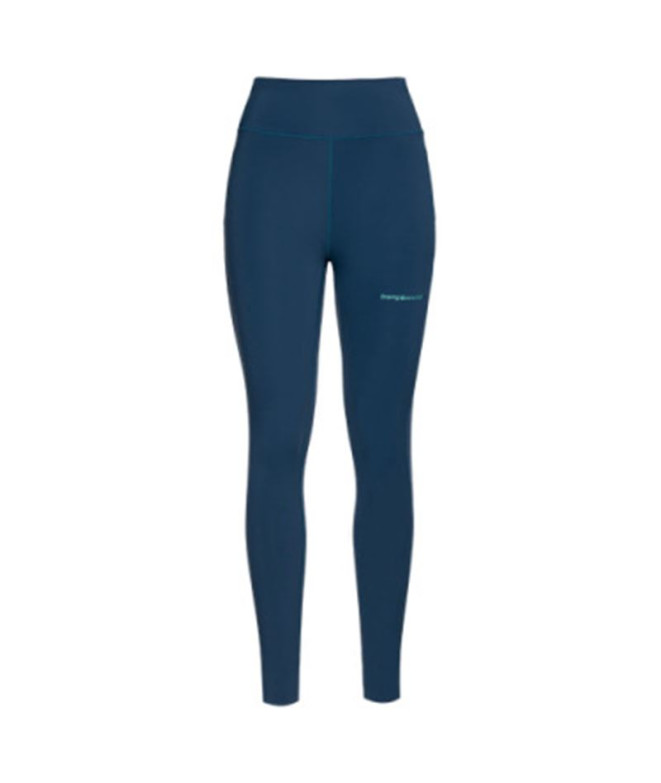 Pantalones Largos Trangoworld Linza Mujer Azul