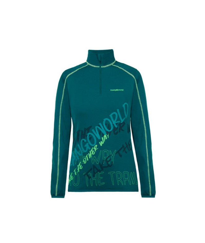 Pullover Trangoworld Gruvaz Mujer Verde Oscuro