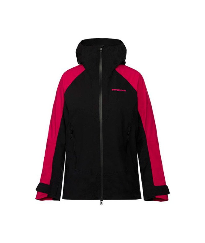 Chaqueta Trangoworld Ruby Mujer Negro/Rosa