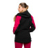Chaqueta Trangoworld Ruby Mujer Negro/Rosa