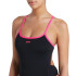 Bañador de Natación Zoggs Blaze Skyback Mujer Negro/Magenta