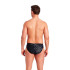 Bañador de Natación Zoggs Etch Racer Hombre Negro