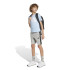 Pantalones adidas 3 Bandas Kn Sh 210 Infantil Gris/Negro