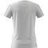 Camiseta de Fitness adidas Jg Tr-Es 3Bandas Niña Blanco/Negro