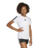 Camiseta de Fitness adidas Jg Tr-Es 3Bandas Niña Blanco/Negro