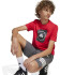Camiseta adidas Camo Box Niño Rubpur