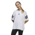Camiseta adidas Future Icons 3Bandas Infantil Blanco/Negro
