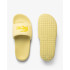 Chanclas Lacoste Serve Slide 1.0 125 1 Cfa Mujer Amarillo